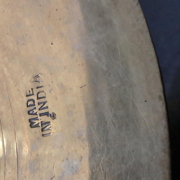 VGT,Brass set of 2 Candlestick Holders,Made In India. - Picture 8 of 9